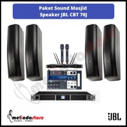 Paket Sound System Indoor Masjid JBL CBT 70J | 4 Speaker